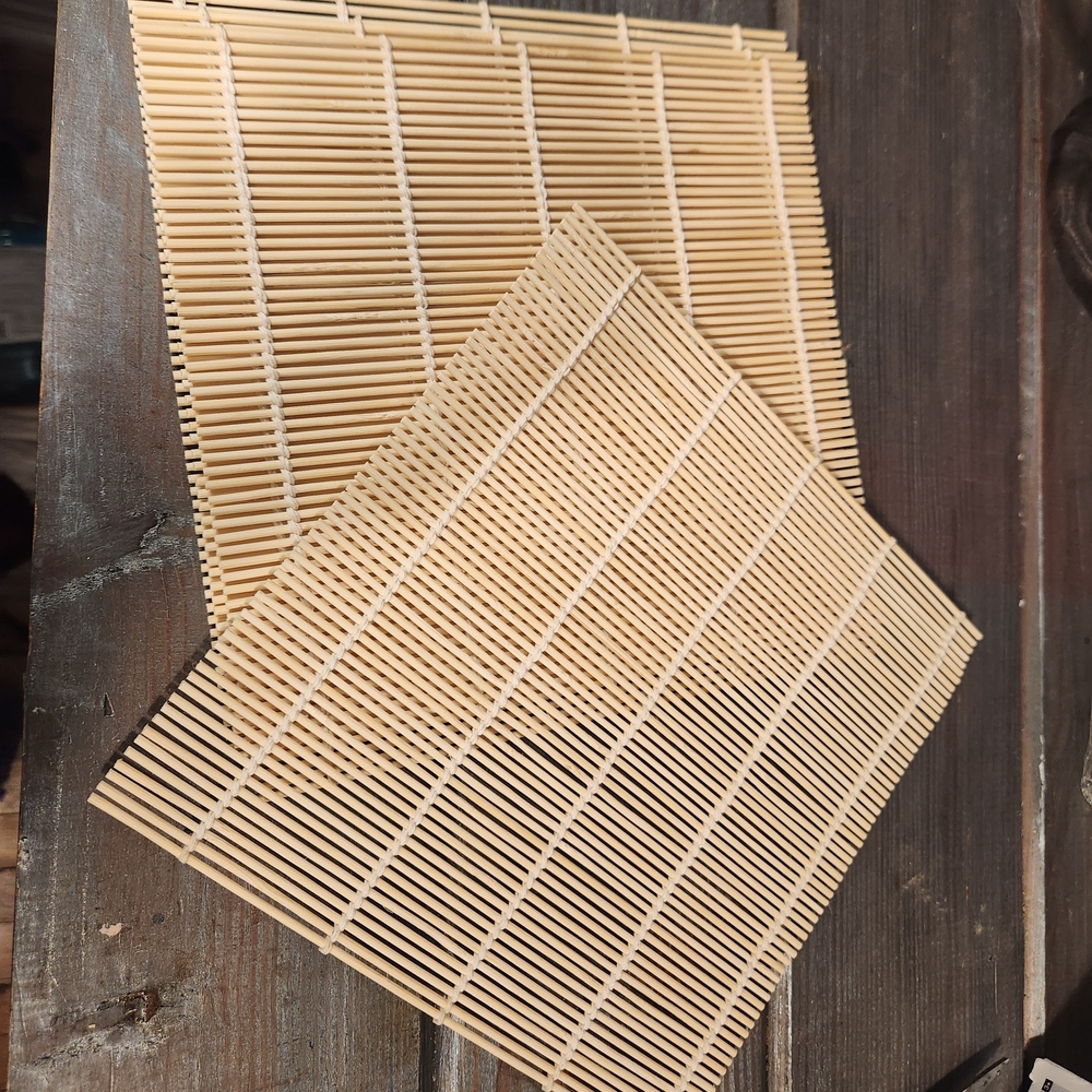Bamboo Sushi Rolling Mats Set Of 4